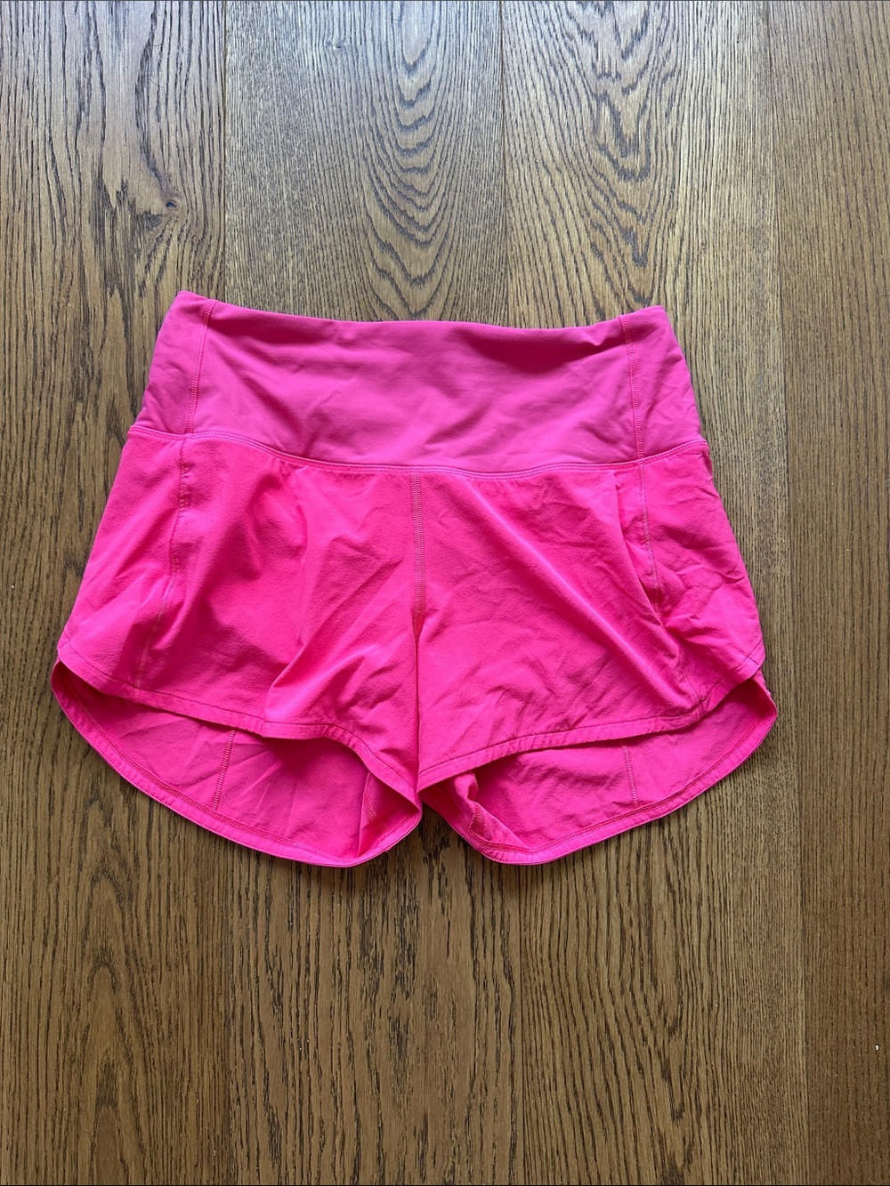 Lululemon High Rise 4” Speed Up Shorts - Lip Gloss